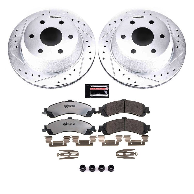 Z36 Rear Brake Pads & Rotor Kit for Truck and Tow