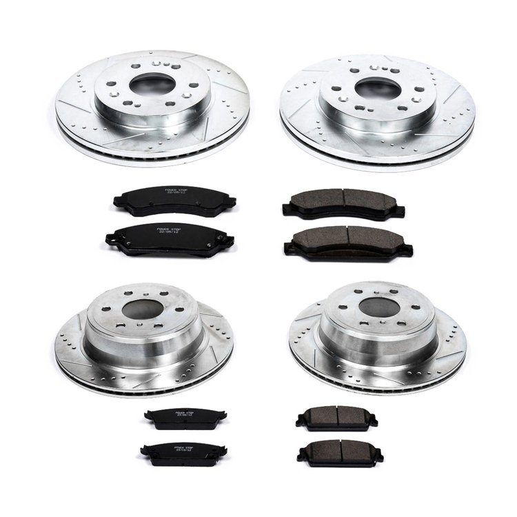 High Performance Brake Pads & Rotor Kit