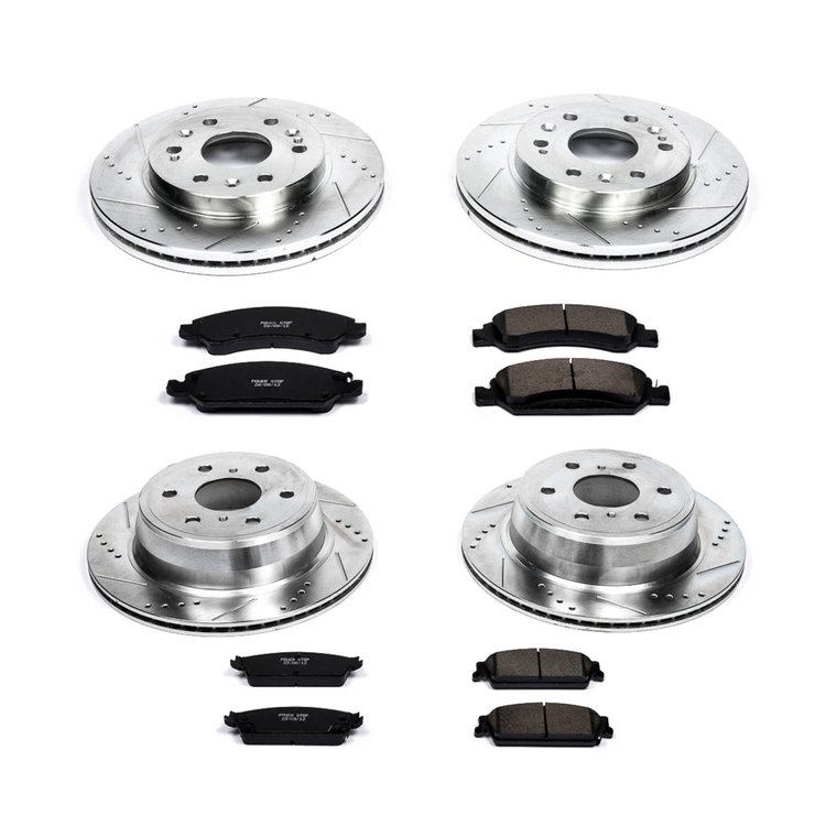 High Performance Brake Pads & Rotor Kit