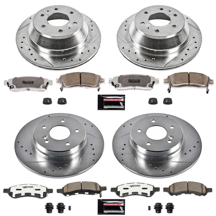 Z26 Brake Pads & Rotor Kit for Street
