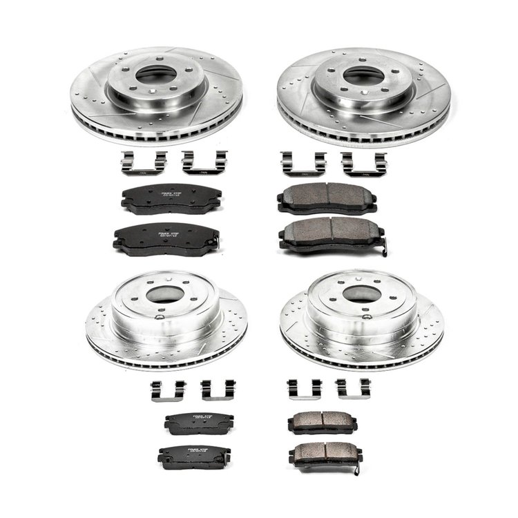 High Performance Brake Pads & Rotor Kit