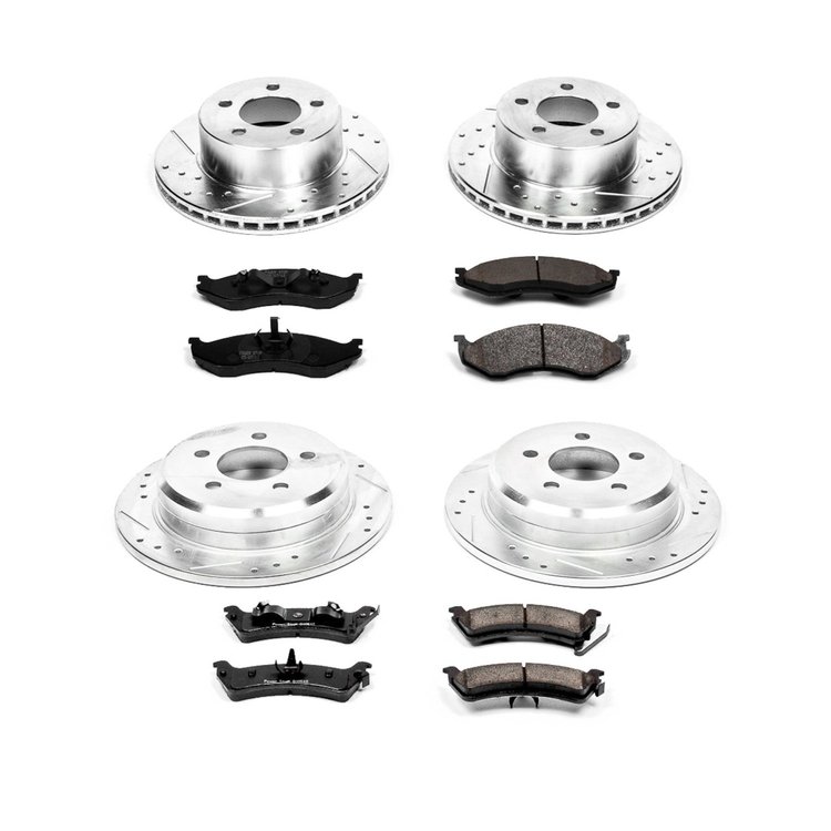 High Performance Brake Pads & Rotor Kit