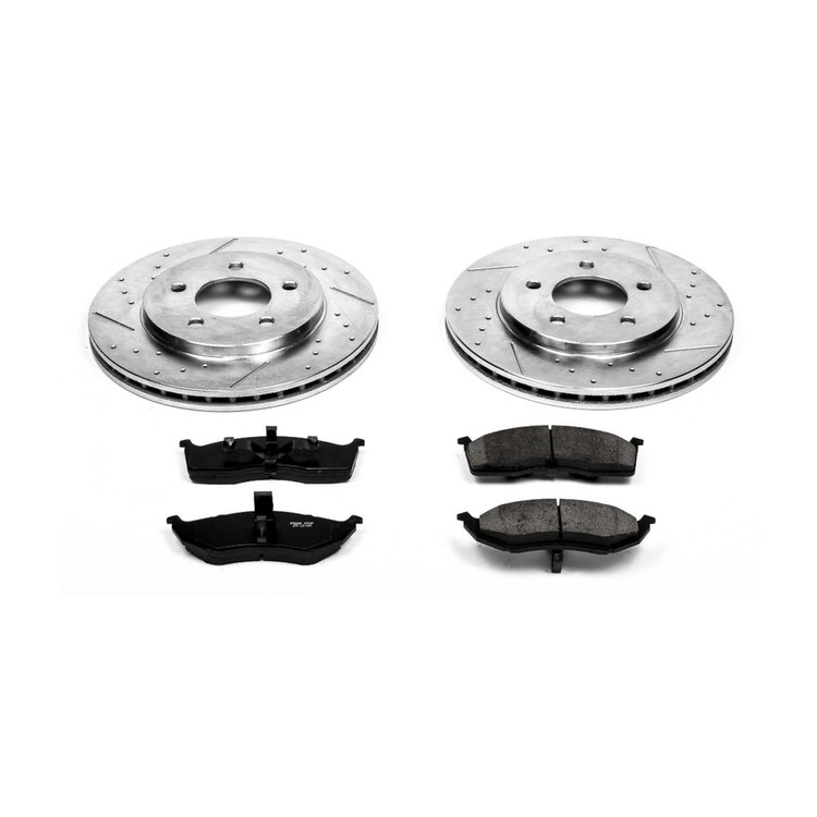 Z23 Evolution Brake Kit for Dodge Caravan, Plymouth Voyager