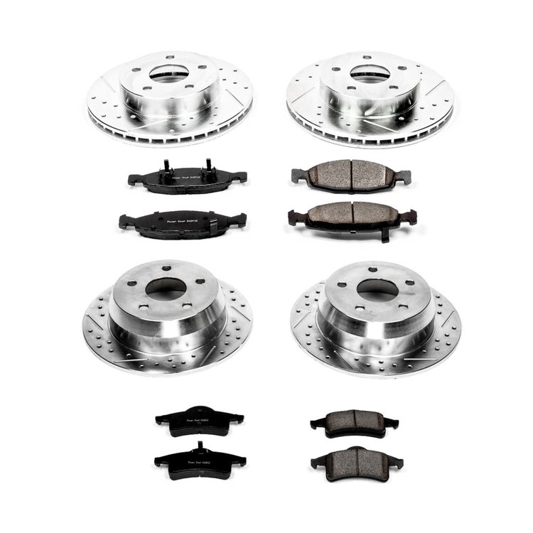 High Performance Brake Pads & Rotor Kit