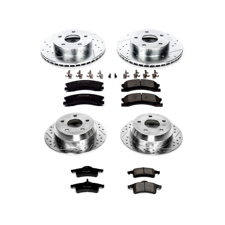 High Performance Brake Pads & Rotor Kit