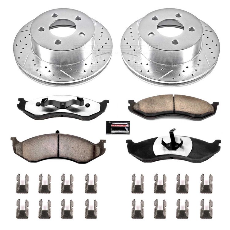 Z36 Front Brake Pads & Rotor Kit for Truck and Tow