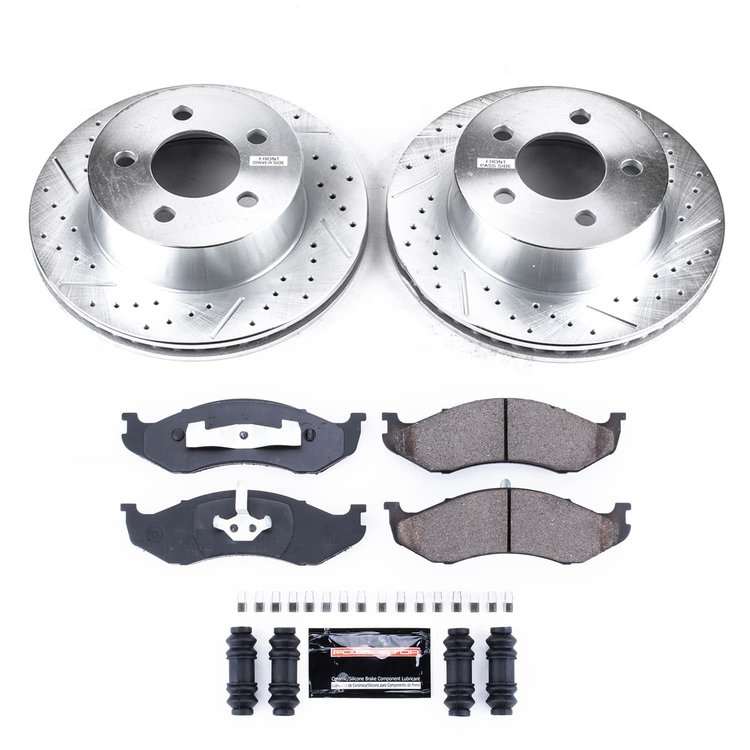 Z23 Evolution Brake Kit for Jeep Wrangler and Cherokee