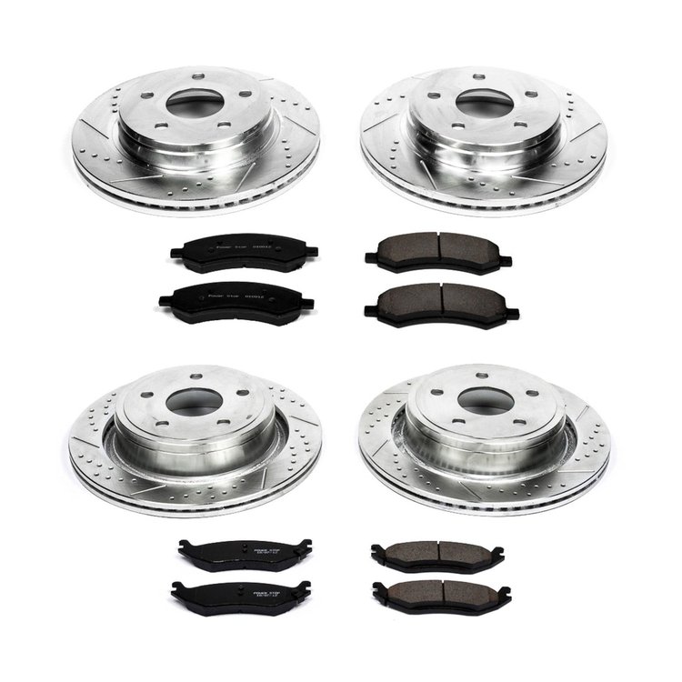 High Performance Brake Pads & Rotor Kit