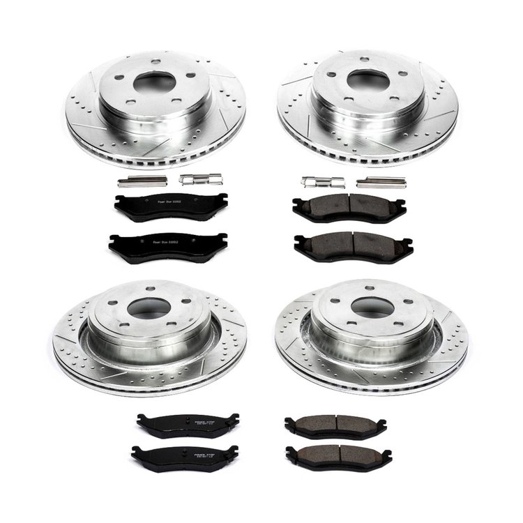 High Performance Brake Pads & Rotor Kit