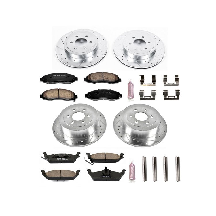 High Performance Brake Pads & Rotor Kit