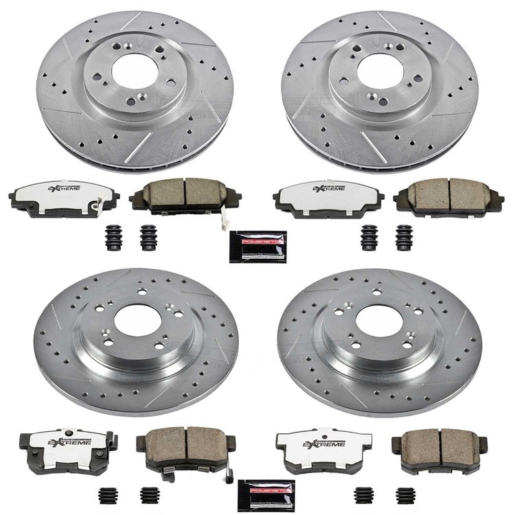 Z26 Brake Pads & Rotor Kit for Street