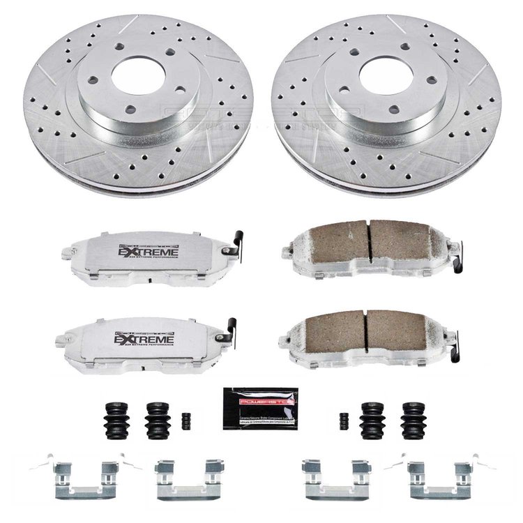 Z26 Brake Pads & Rotor Kit for Street