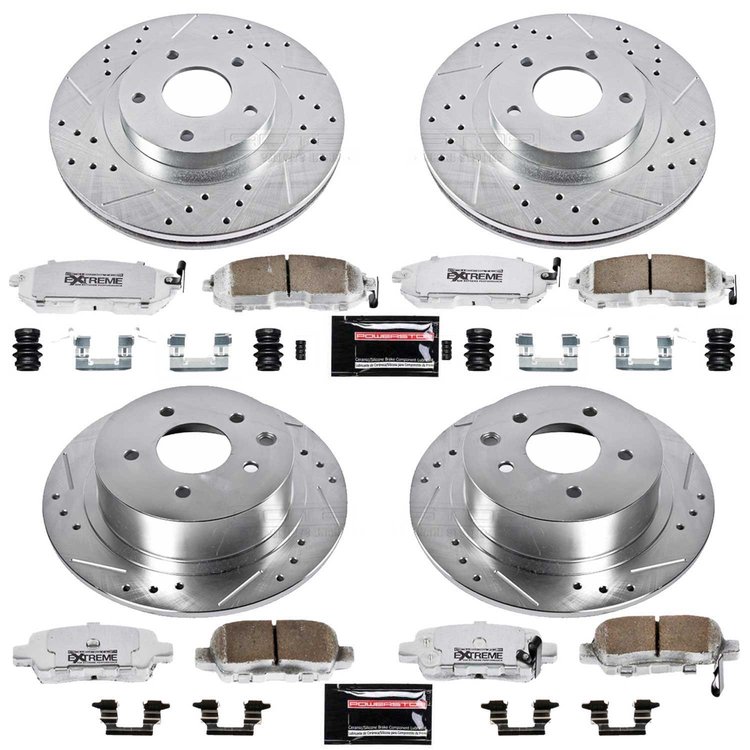 Z26 Brake Pads & Rotor Kit for Street