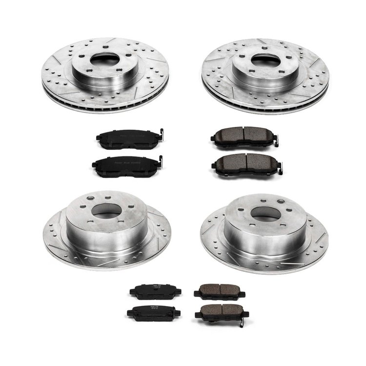 High Performance Brake Pads & Rotor Kit