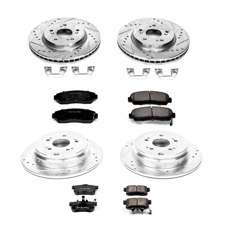 High Performance Brake Pads & Rotor Kit