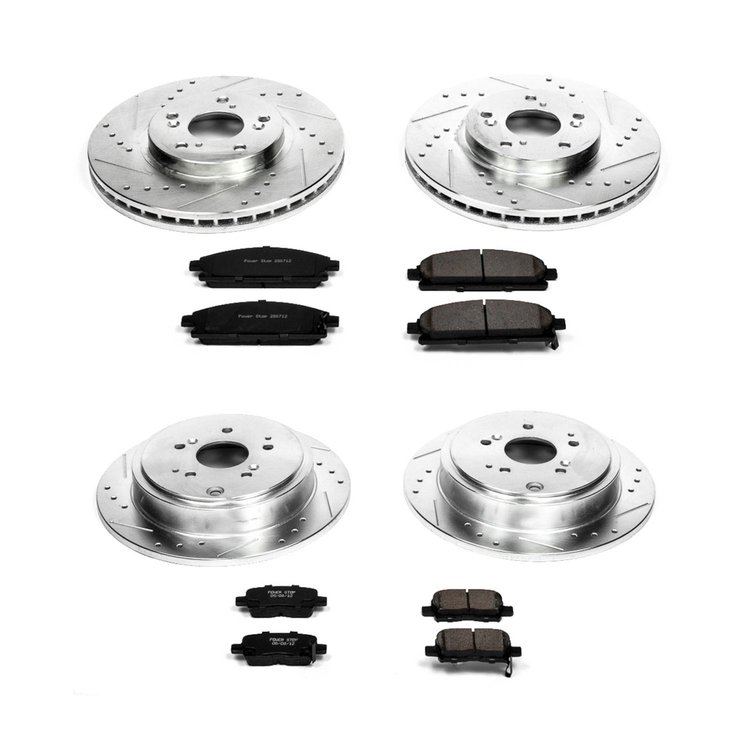 High Performance Brake Pads & Rotor Kit