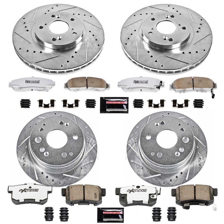 Z26 Brake Pads & Rotor Kit for Street