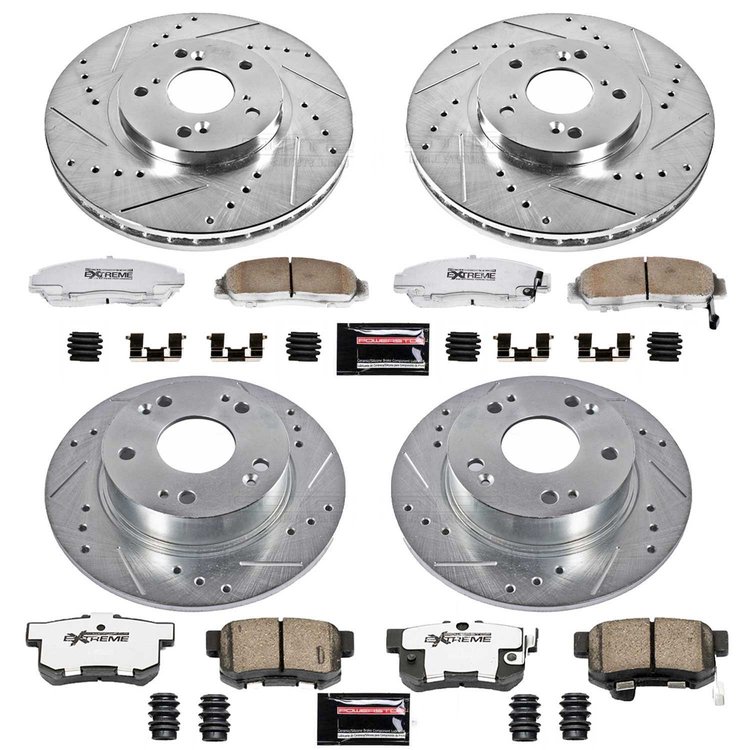 Z26 Brake Pads & Rotor Kit for Street