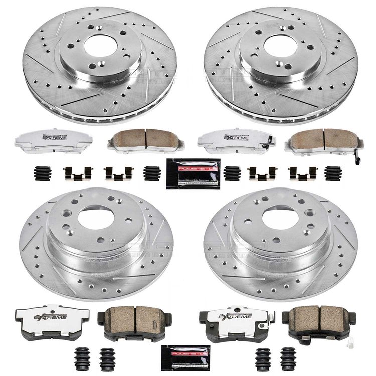 Z26 Brake Pads & Rotor Kit for Street