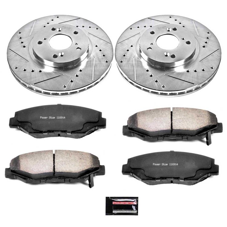 Z36 Front Brake Pads & Rotor Kit for Truck and Tow