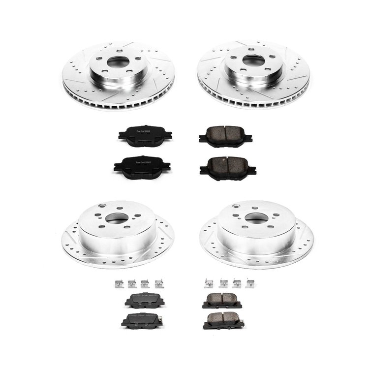 High Performance Brake Pads & Rotor Kit