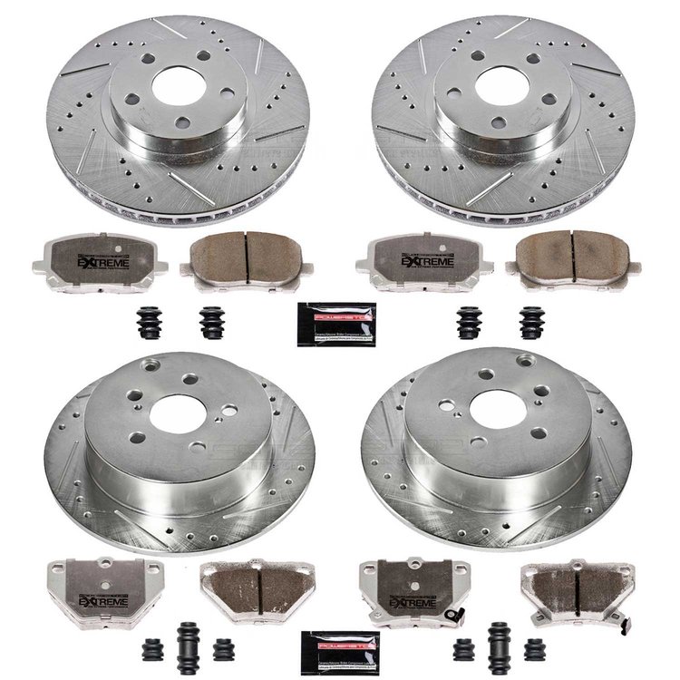 Z26 Brake Pads & Rotor Kit for Street