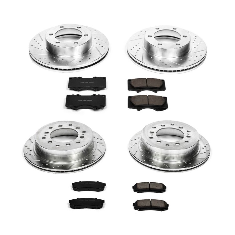 High Performance Brake Pads & Rotor Kit