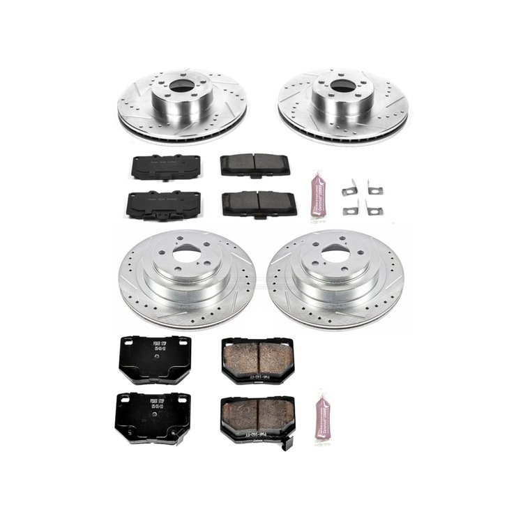 High Performance Brake Pads & Rotor Kit