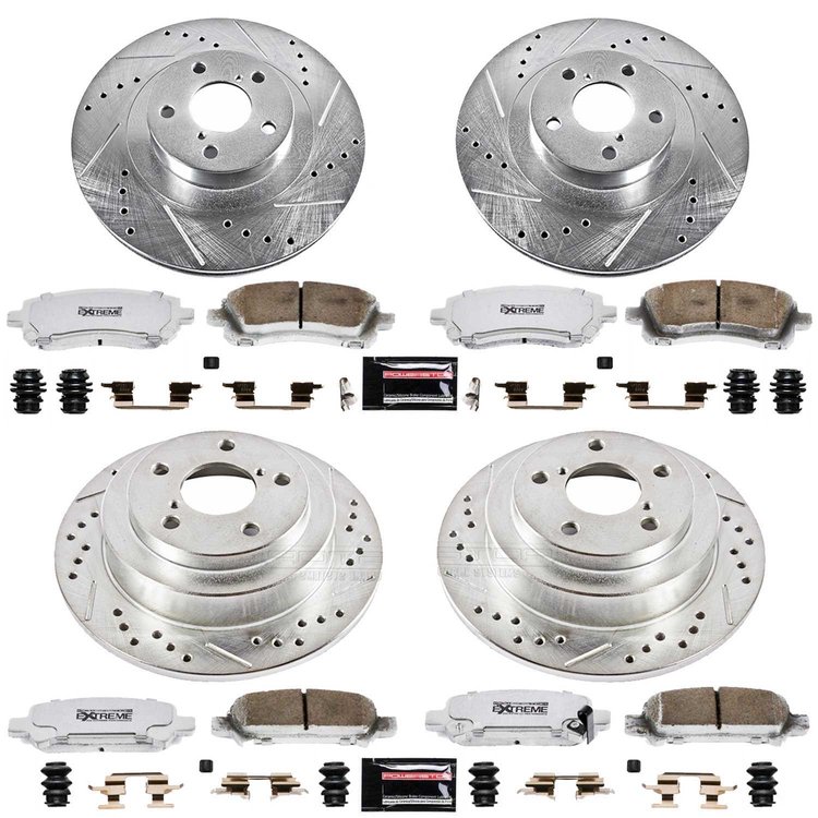Z26 Brake Pads & Rotor Kit for Street