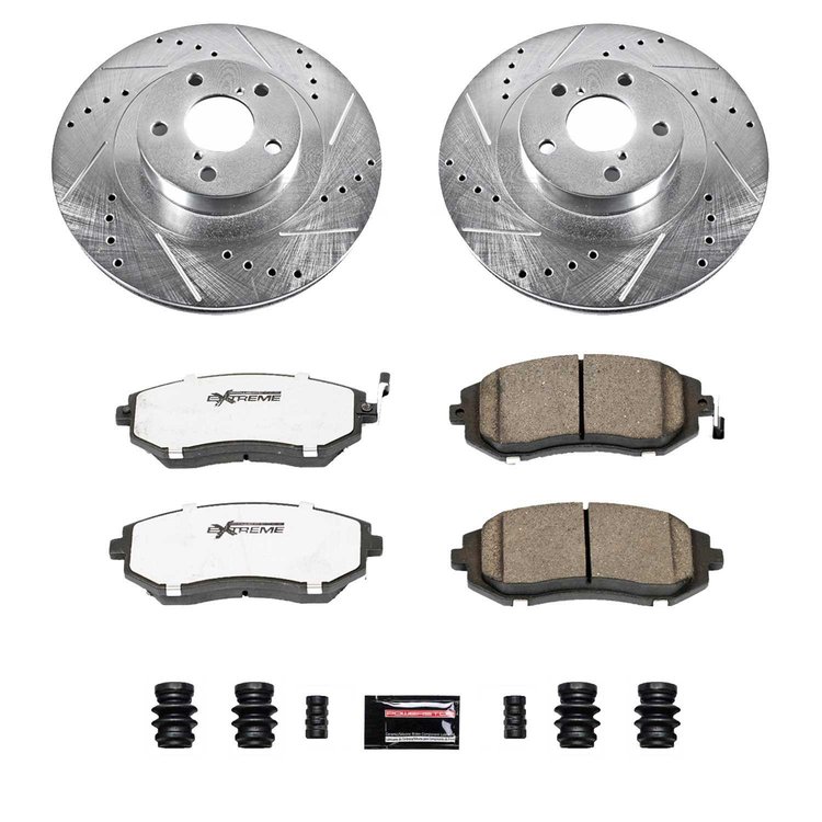 Z26 Brake Pads & Rotor Kit for Street