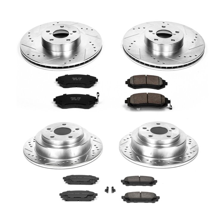 High Performance Brake Pads & Rotor Kit