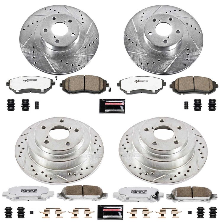 Z26 Brake Pads & Rotor Kit for Street