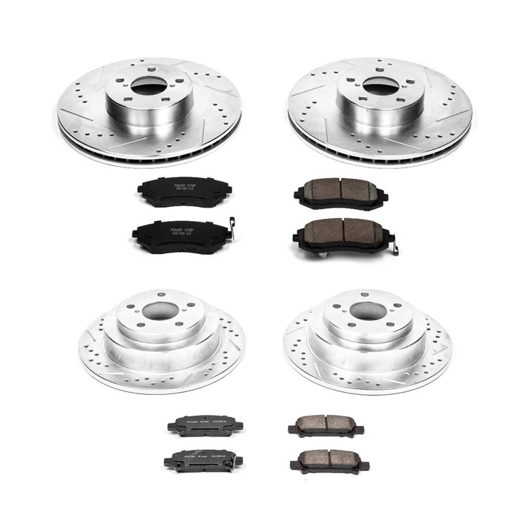 High Performance Brake Pads & Rotor Kit