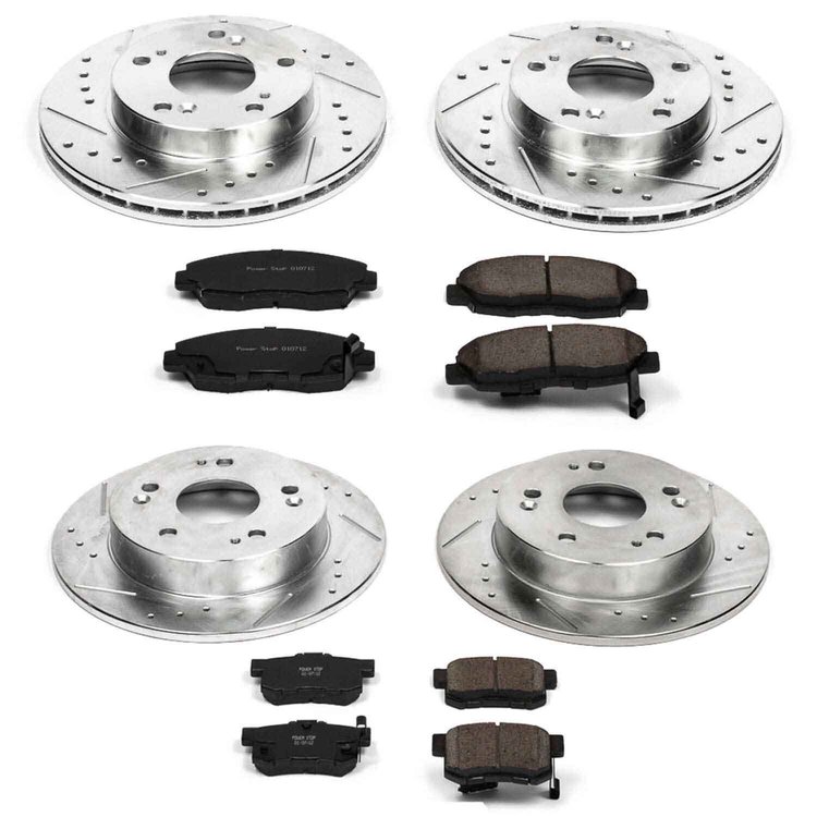 High Performance Brake Pads & Rotor Kit