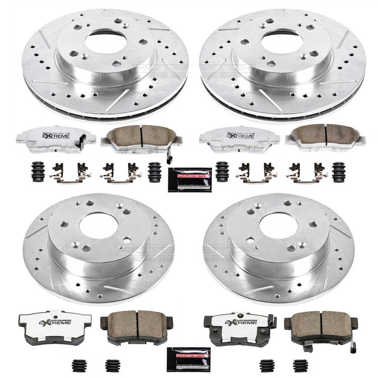 Z26 Brake Pads & Rotor Kit for Street