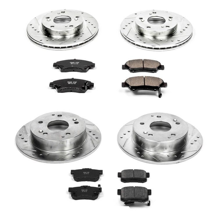 High Performance Brake Pads & Rotor Kit