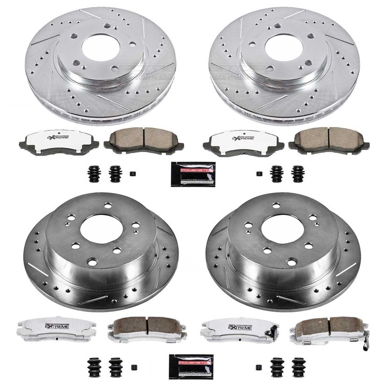 Z26 Brake Pads & Rotor Kit for Street