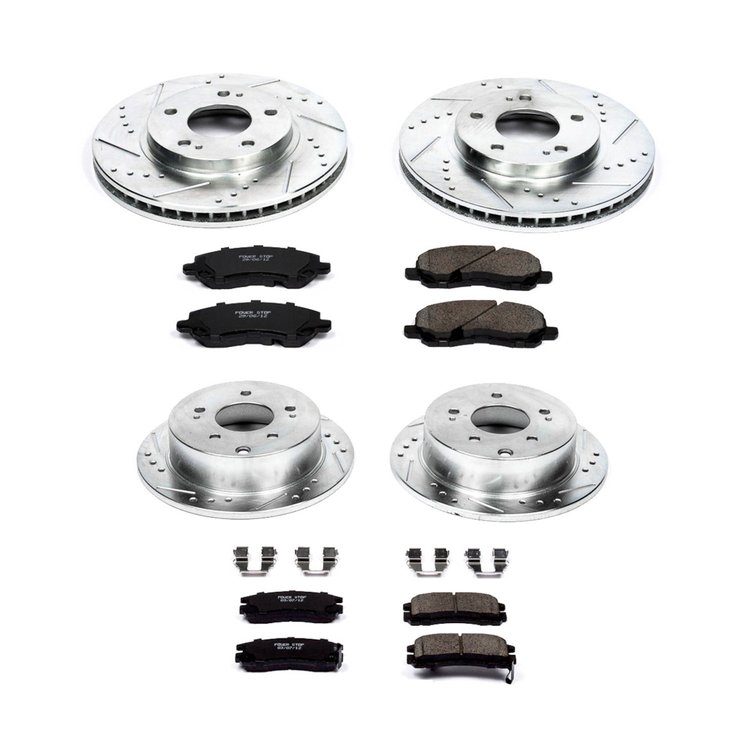 High Performance Brake Pads & Rotor Kit