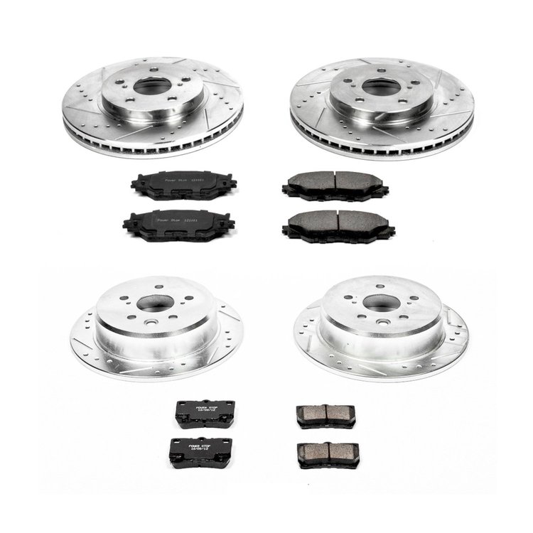High Performance Brake Pads & Rotor Kit