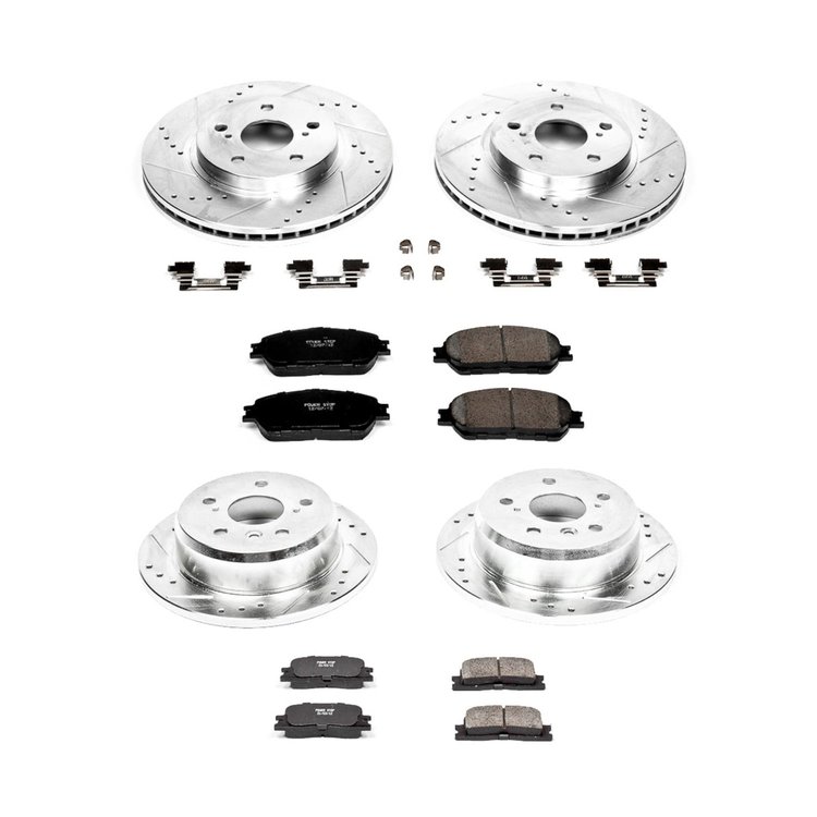 High Performance Brake Pads & Rotor Kit
