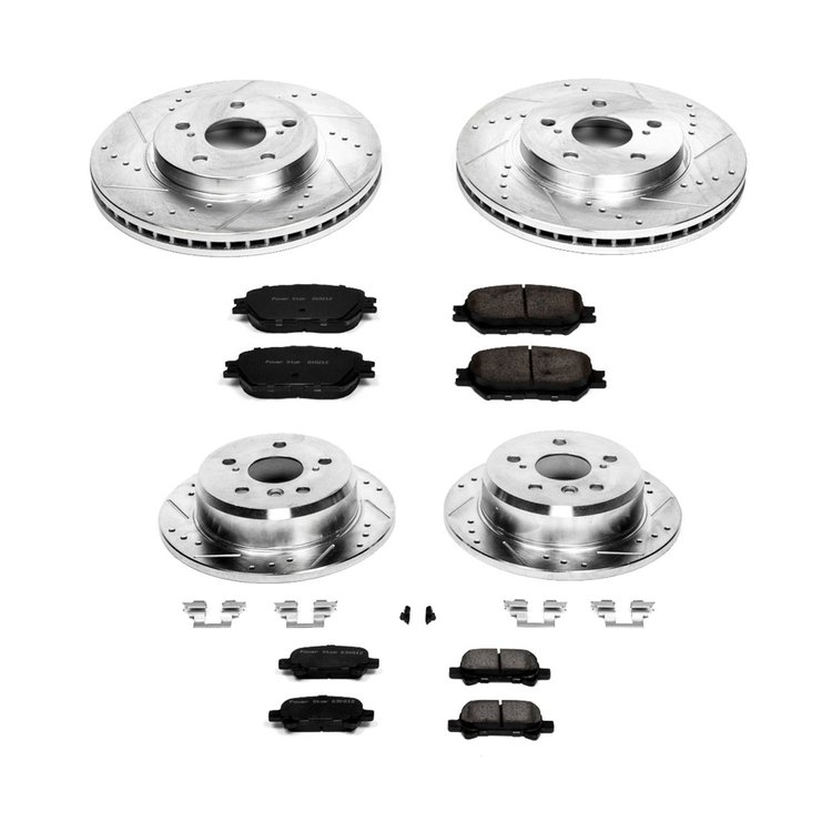 High Performance Brake Pads & Rotor Kit