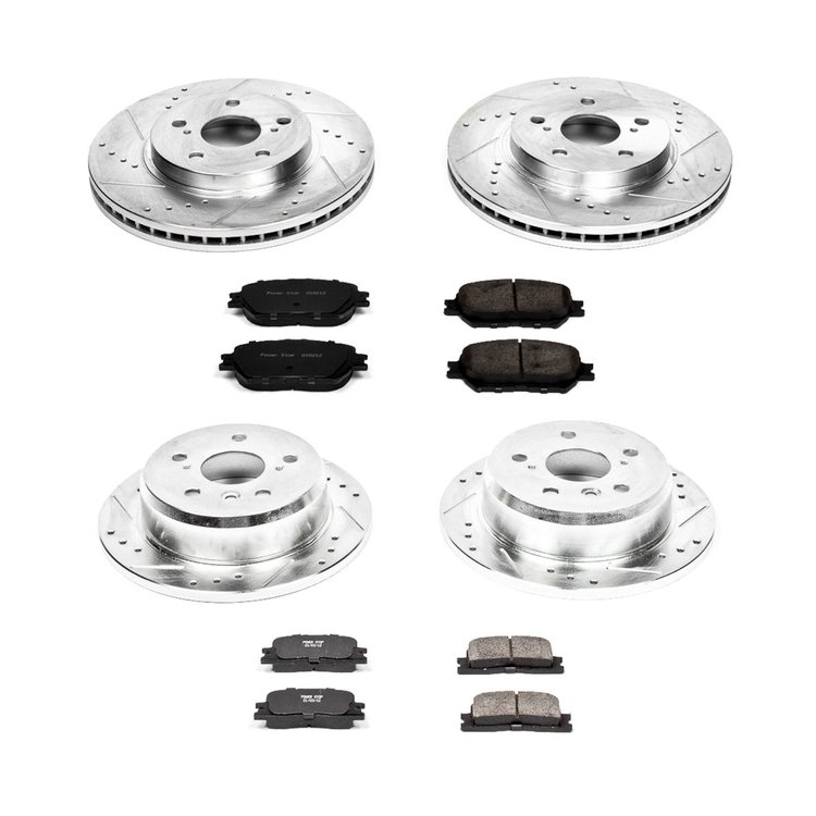 High Performance Brake Pads & Rotor Kit