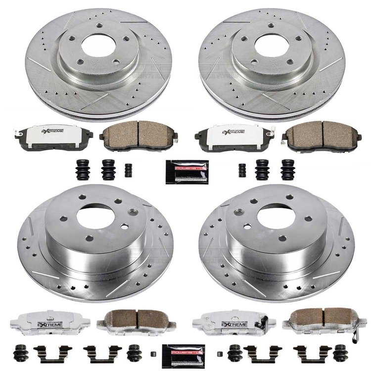 Z26 Brake Pads & Rotor Kit for Street
