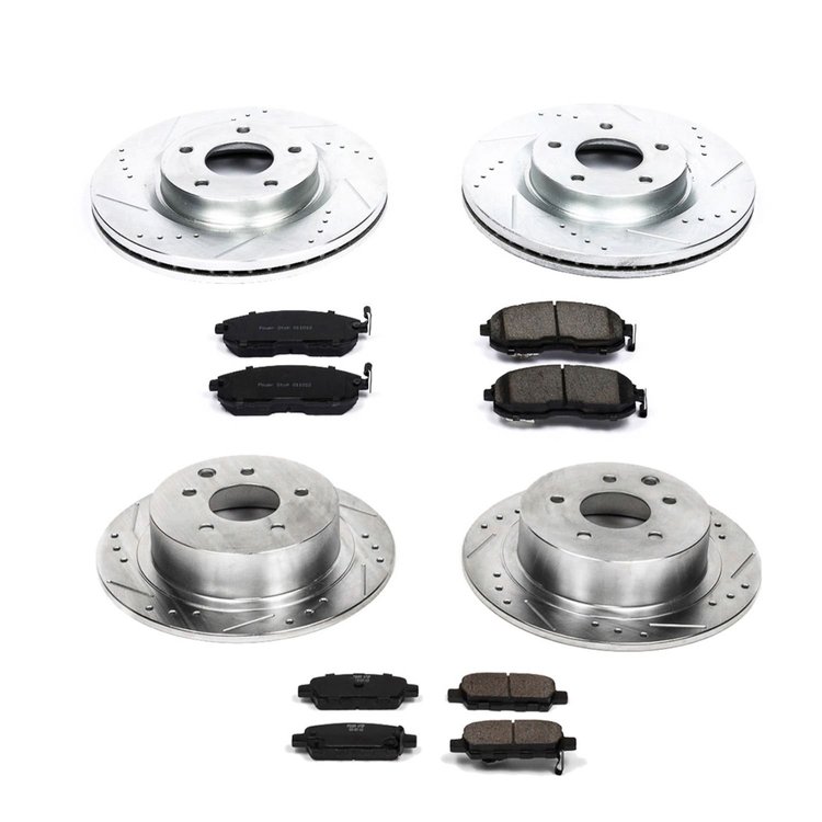 High Performance Brake Pads & Rotor Kit