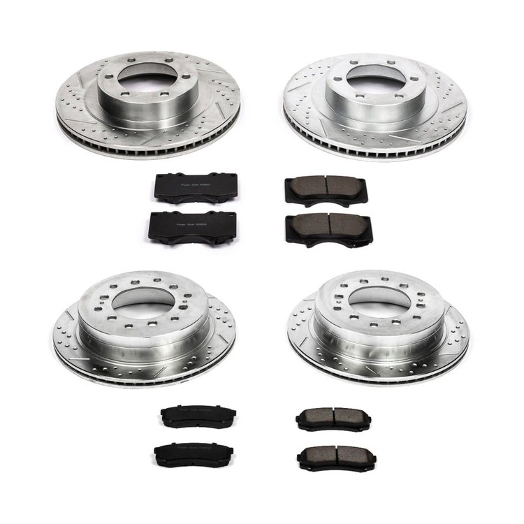 High Performance Brake Pads & Rotor Kit