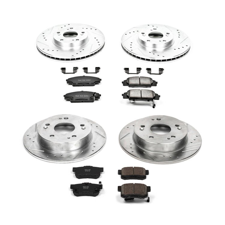 High Performance Brake Pads & Rotor Kit