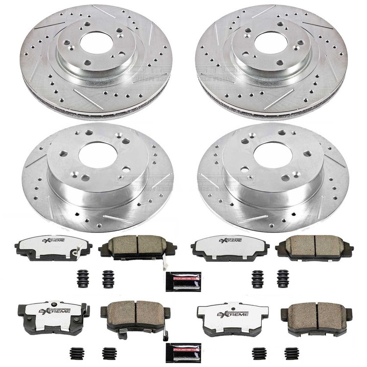 Z26 Brake Pads & Rotor Kit for Street