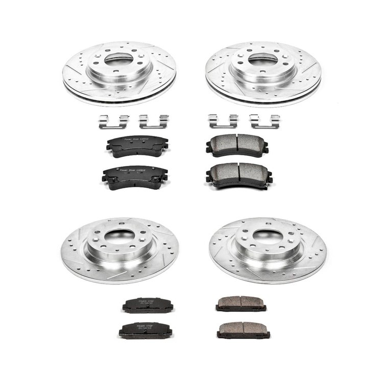 High Performance Brake Pads & Rotor Kit