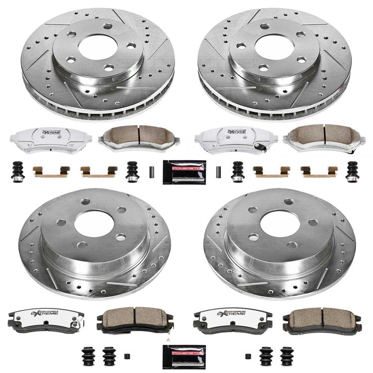 Z26 Brake Pads & Rotor Kit for Street
