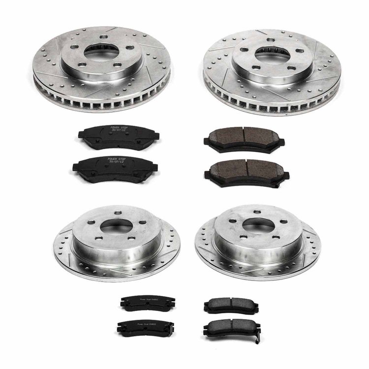 High Performance Brake Pads & Rotor Kit